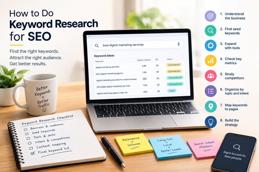 how to do keyword research for SEO